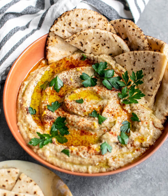 Baba Ganoush With Pita