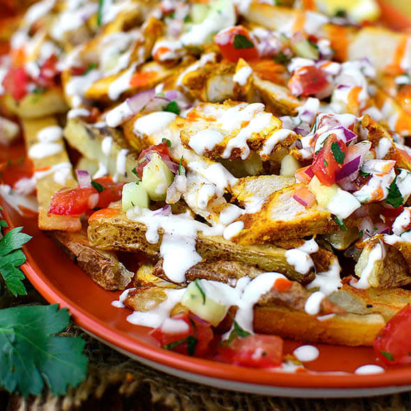 Chicken Shawarma Fries