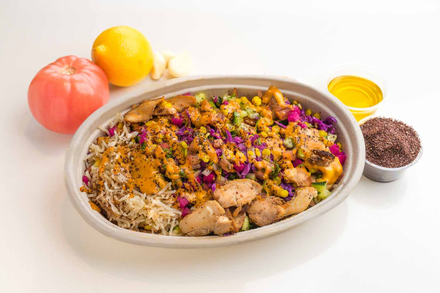 Chicken Shawarma-Bowl