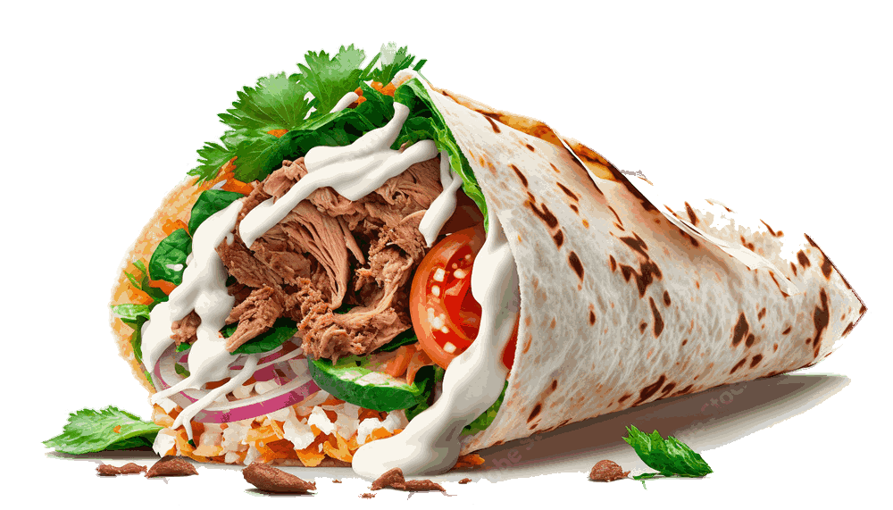 Lamb & Chicken Mix Wrap